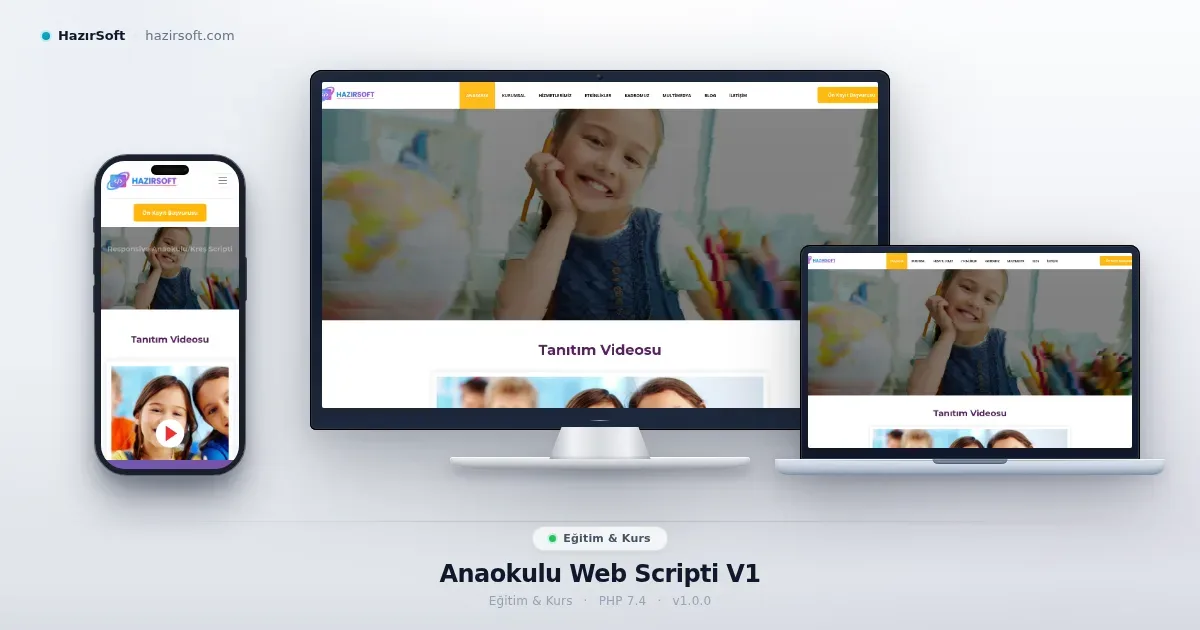 Anaokulu Web Scripti V1