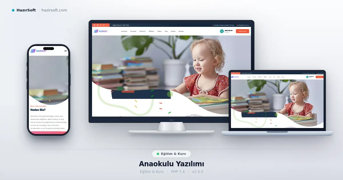 Anaokulu Yazılımı