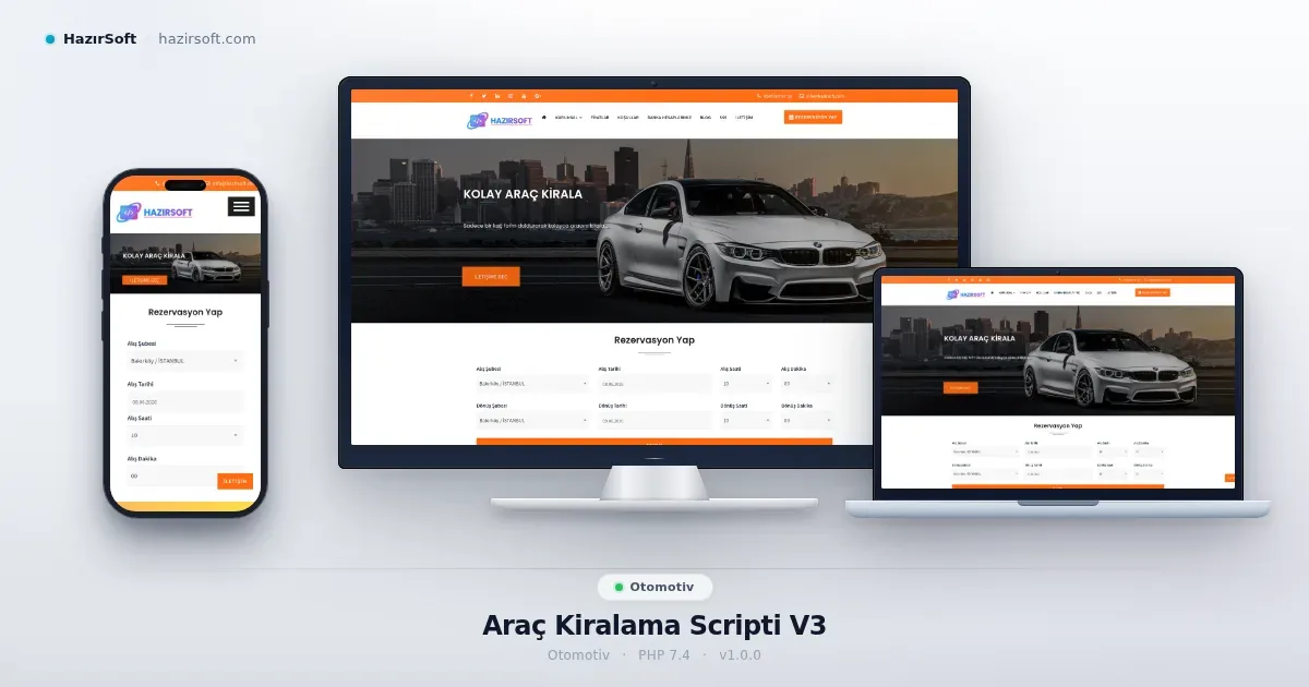 Araç Kiralama Scripti V3