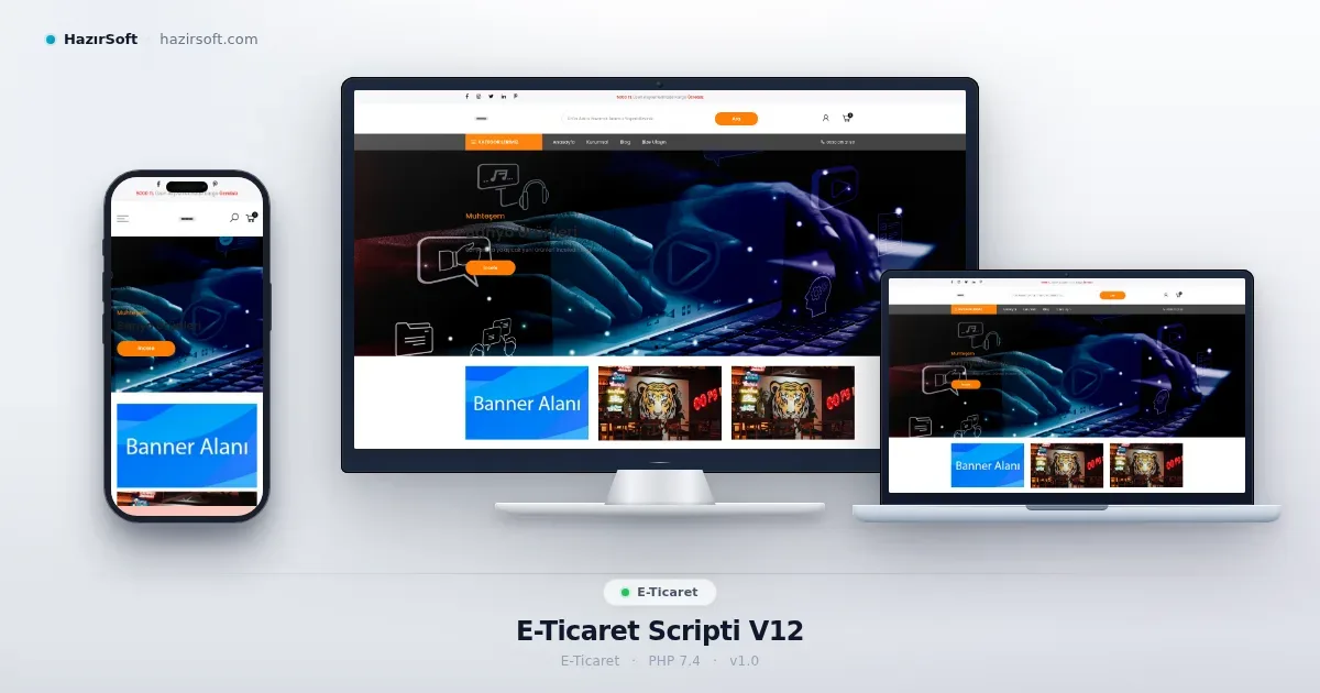 E-Ticaret Scripti V12