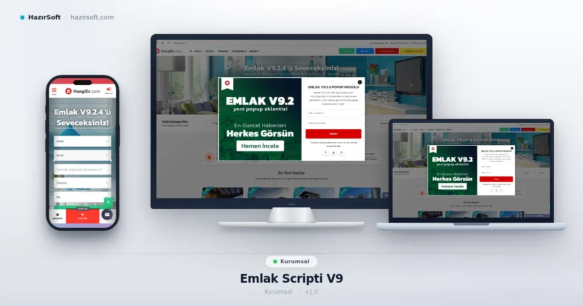 Emlak Scripti V9
