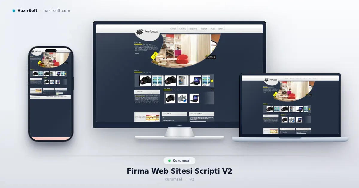 Firma Web Sitesi Scripti V2