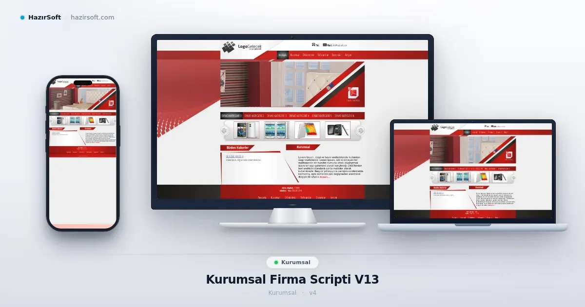 Kurumsal Firma Scripti V13