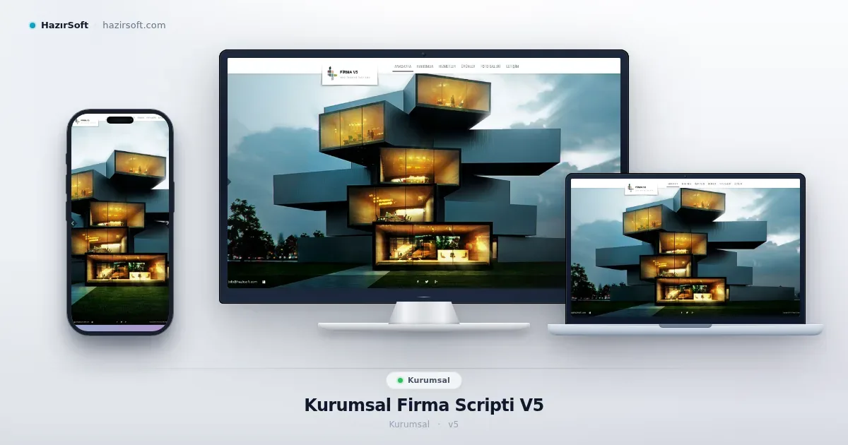 Kurumsal Firma Scripti V5