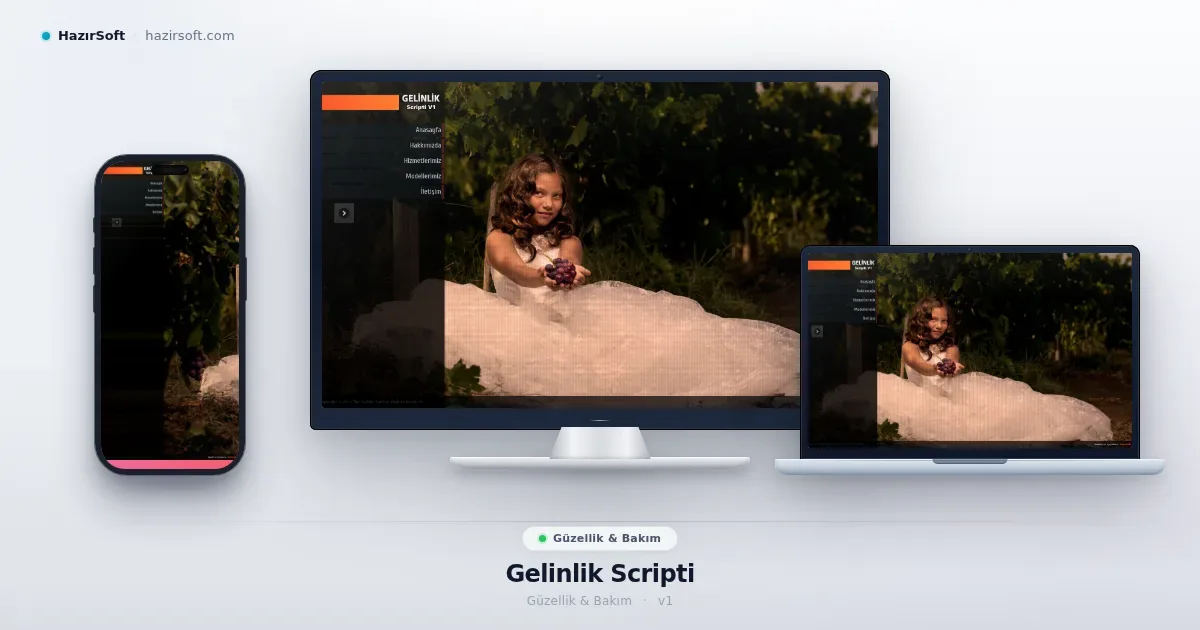 Gelinlik Scripti