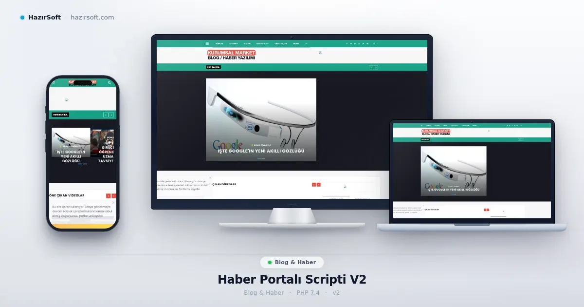 Haber Portalı Scripti V2