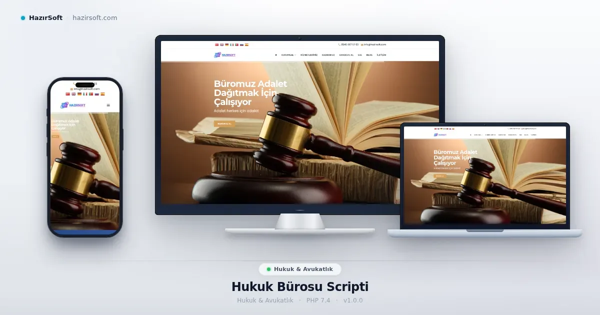 Hukuk Bürosu Scripti