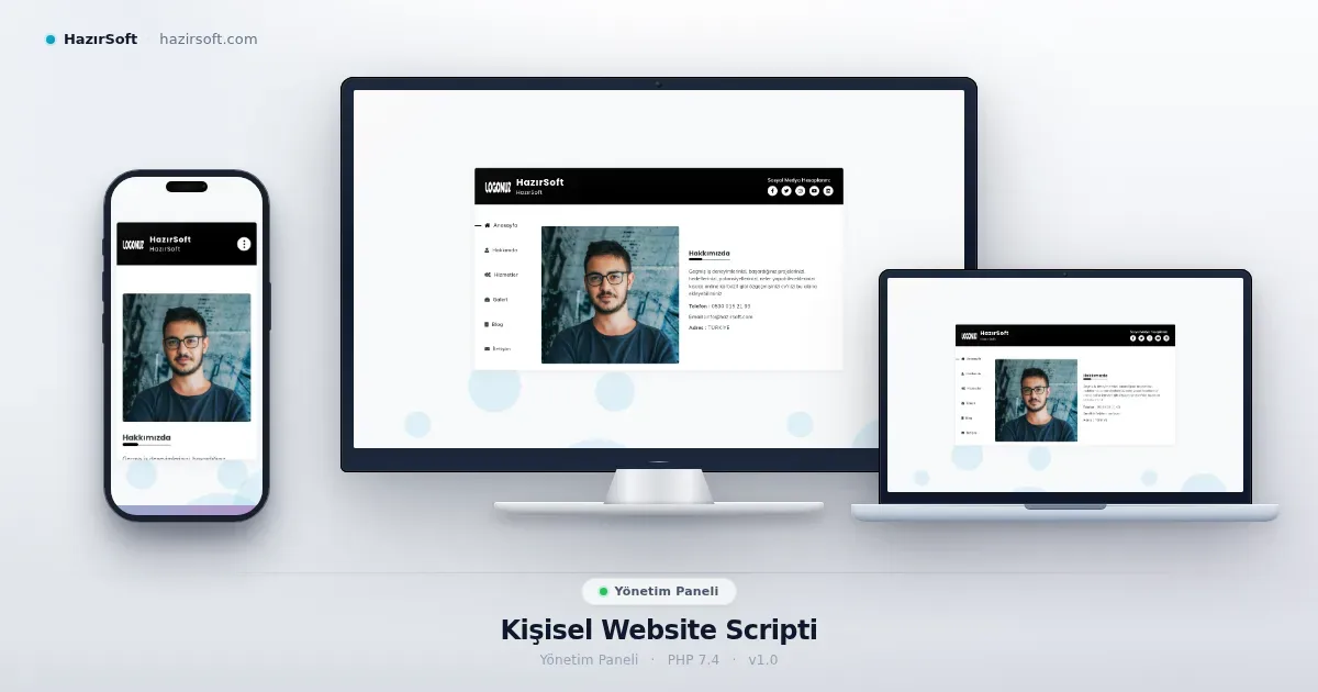 Kişisel Website Scripti