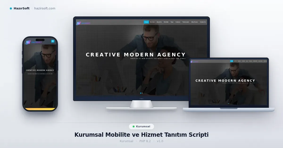 Kurumsal Mobilite ve Hizmet Tanıtım Scripti