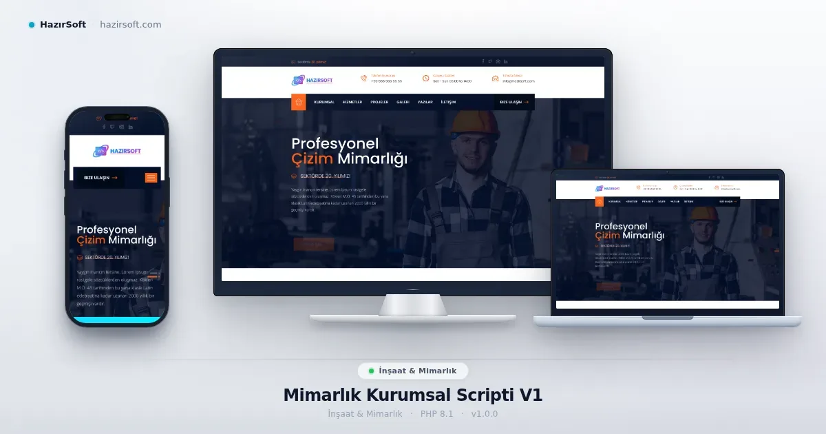 Mimarlık Kurumsal Scripti V1