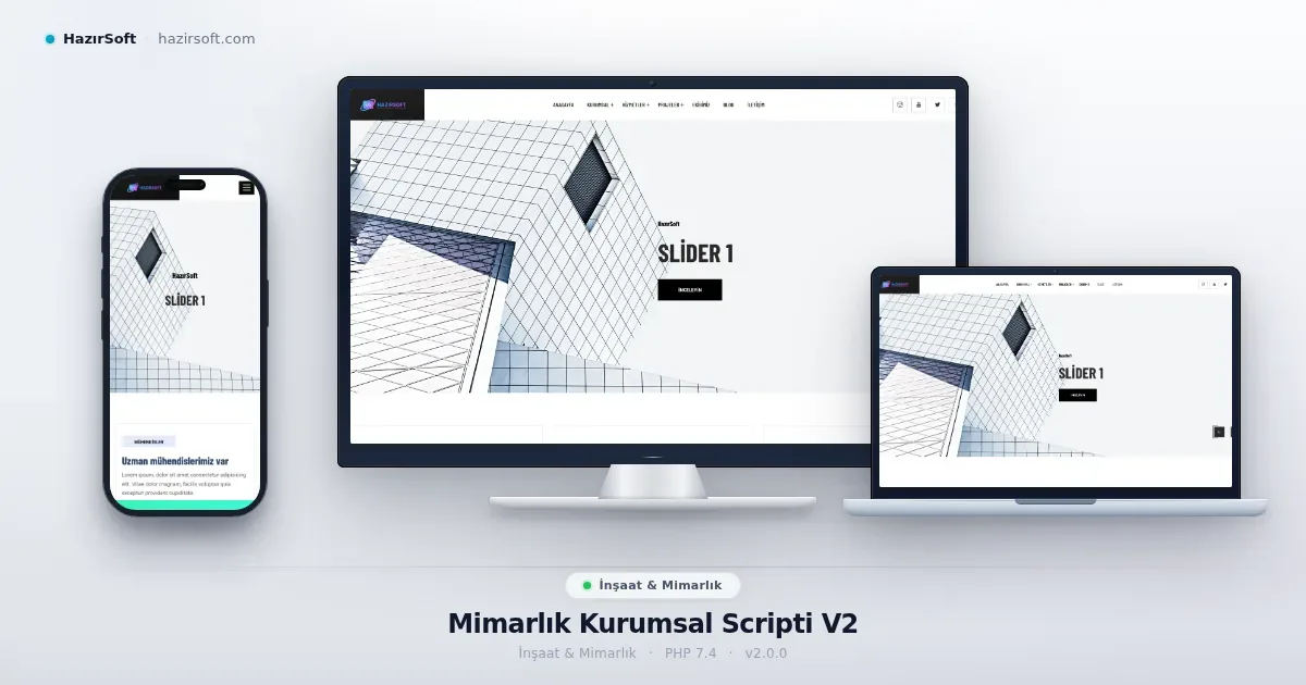 Mimarlık Kurumsal Scripti V2