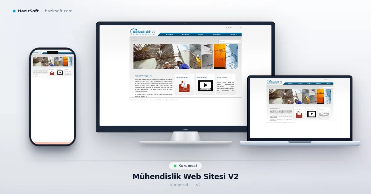 Mühendislik Web Sitesi V2
