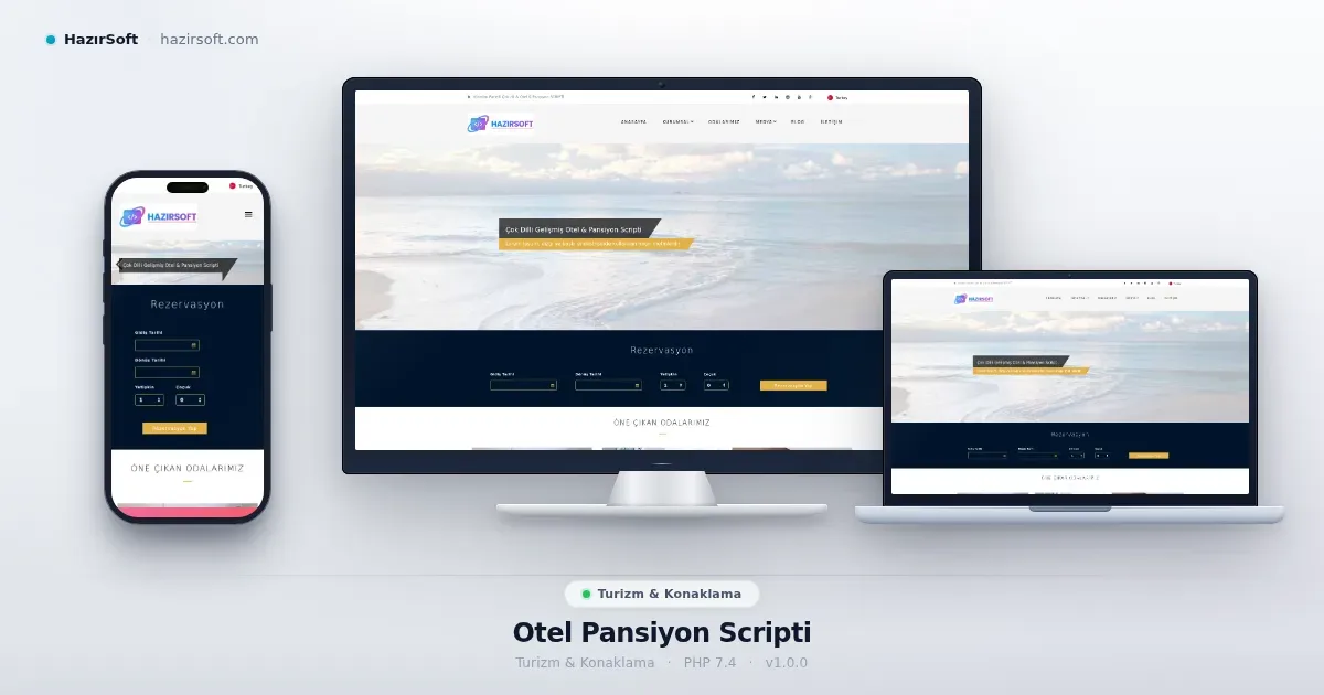 Otel Pansiyon Scripti