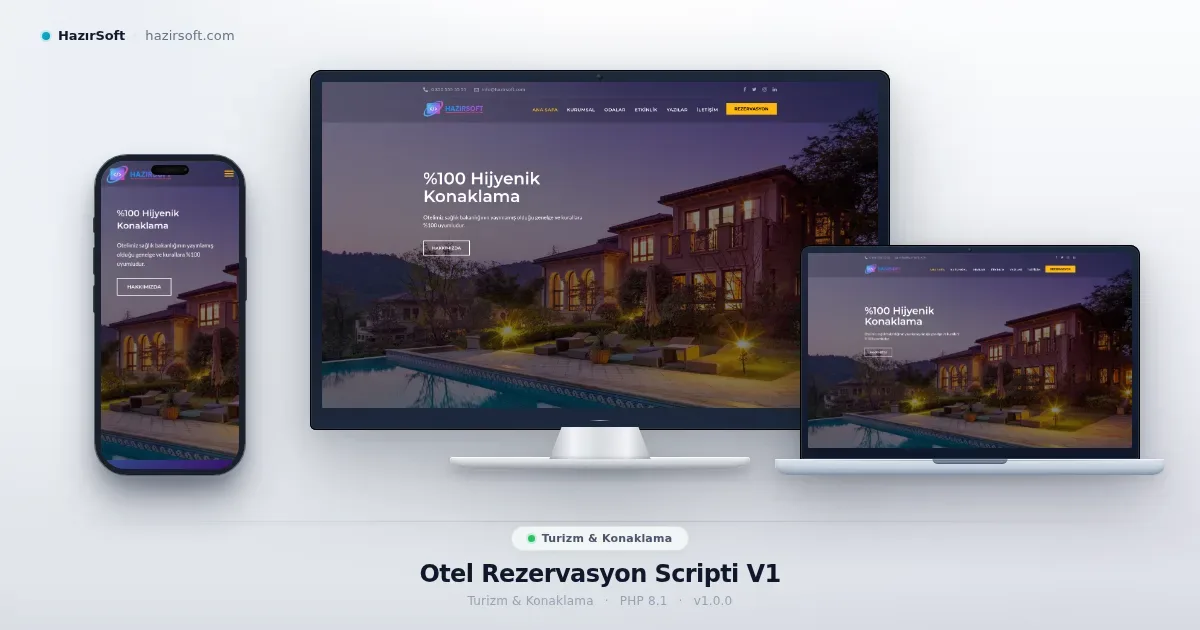Otel Rezervasyon Scripti V1