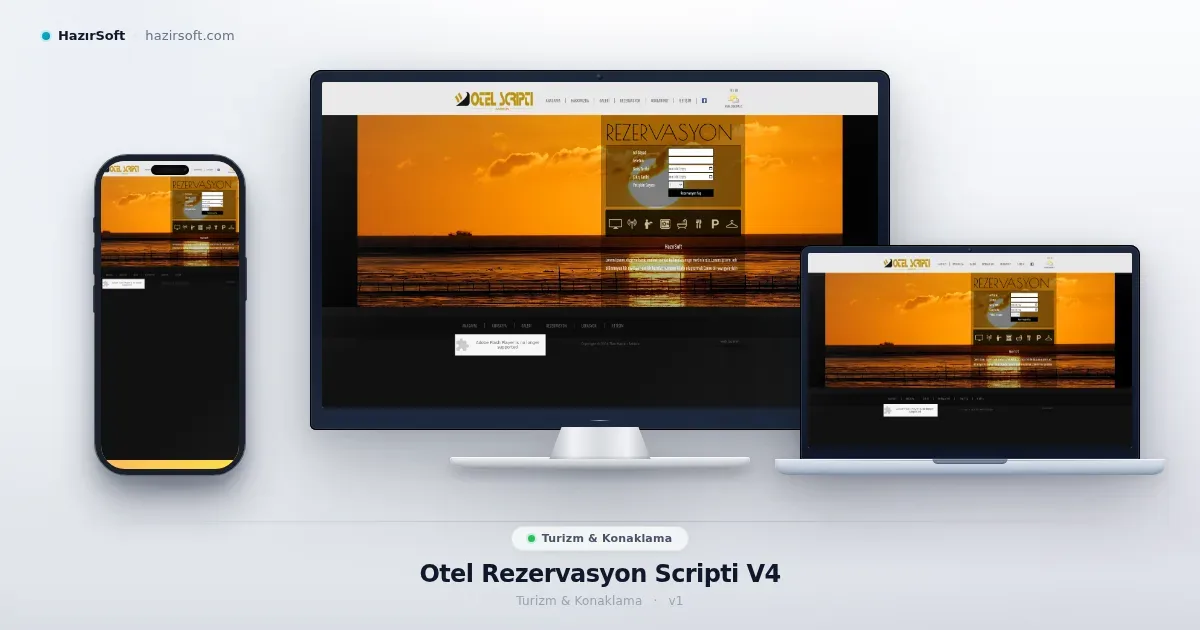 Otel Rezervasyon Scripti V4