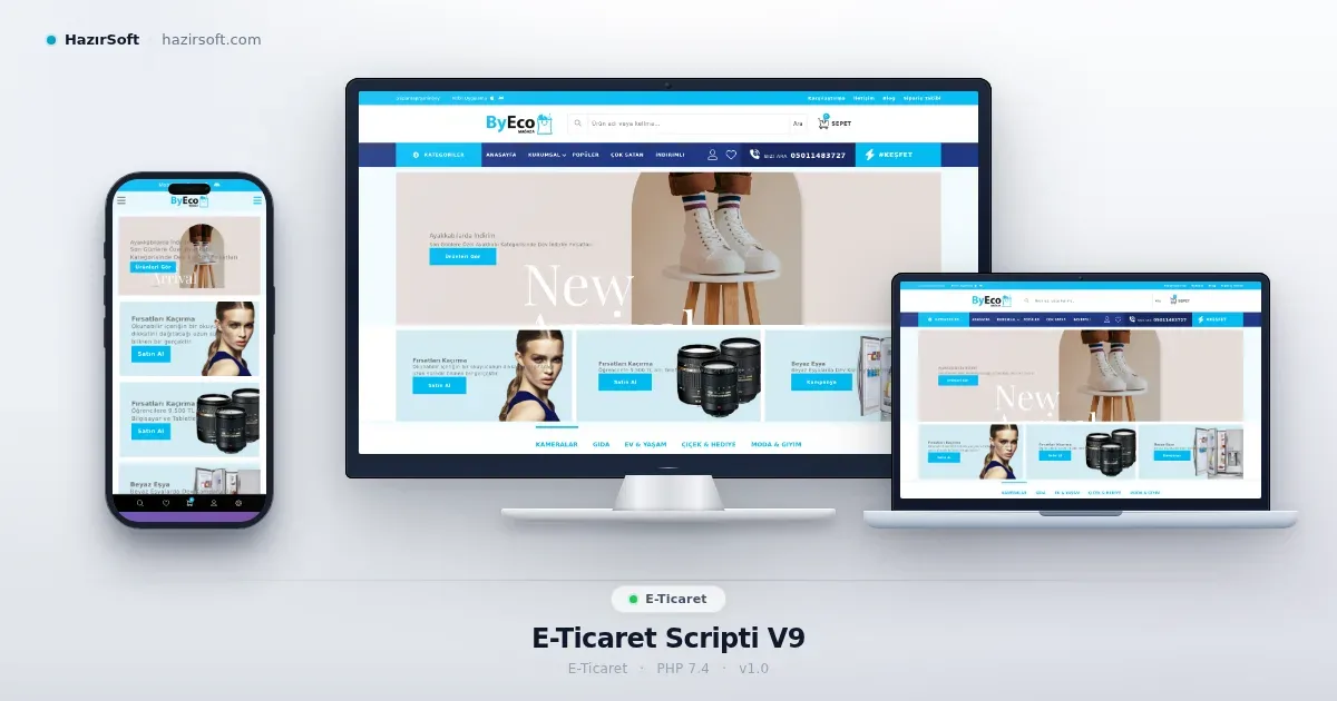 E-Ticaret Scripti V9