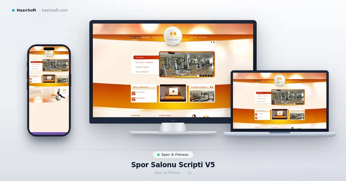 Spor Salonu Scripti V5