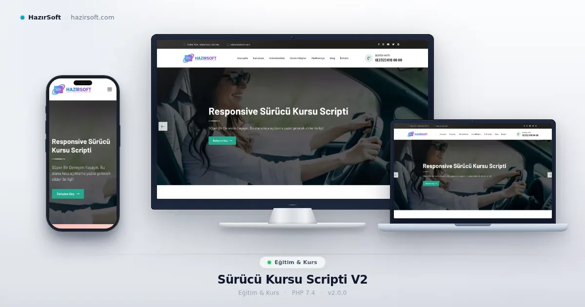 Sürücü Kursu Scripti V2