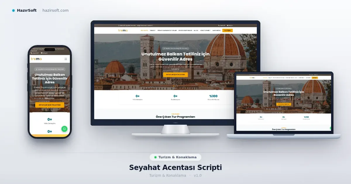 Seyahat Acentası Scripti