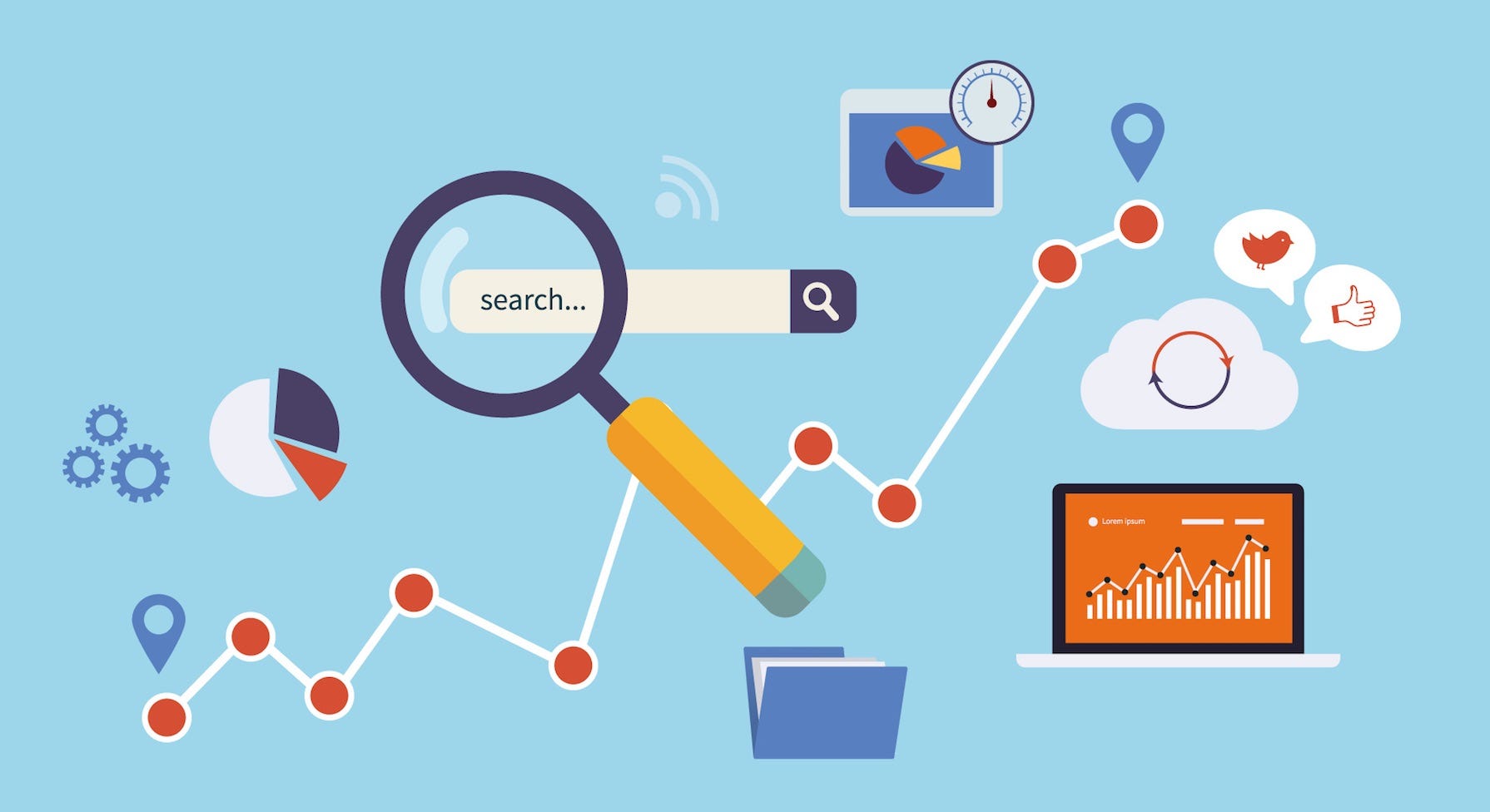 SEO stratejisi ve arama sonuçları analizi
